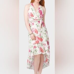 Roz & Ali Floral High Low Maxi Dress 14